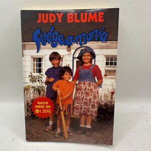 Judy Blume Fudge-A-Mania Paperback Book Childrens Novel Classic